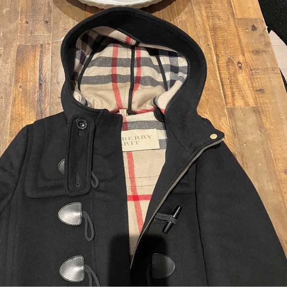 Burberry wool toggle coat - Picture 8 of 13